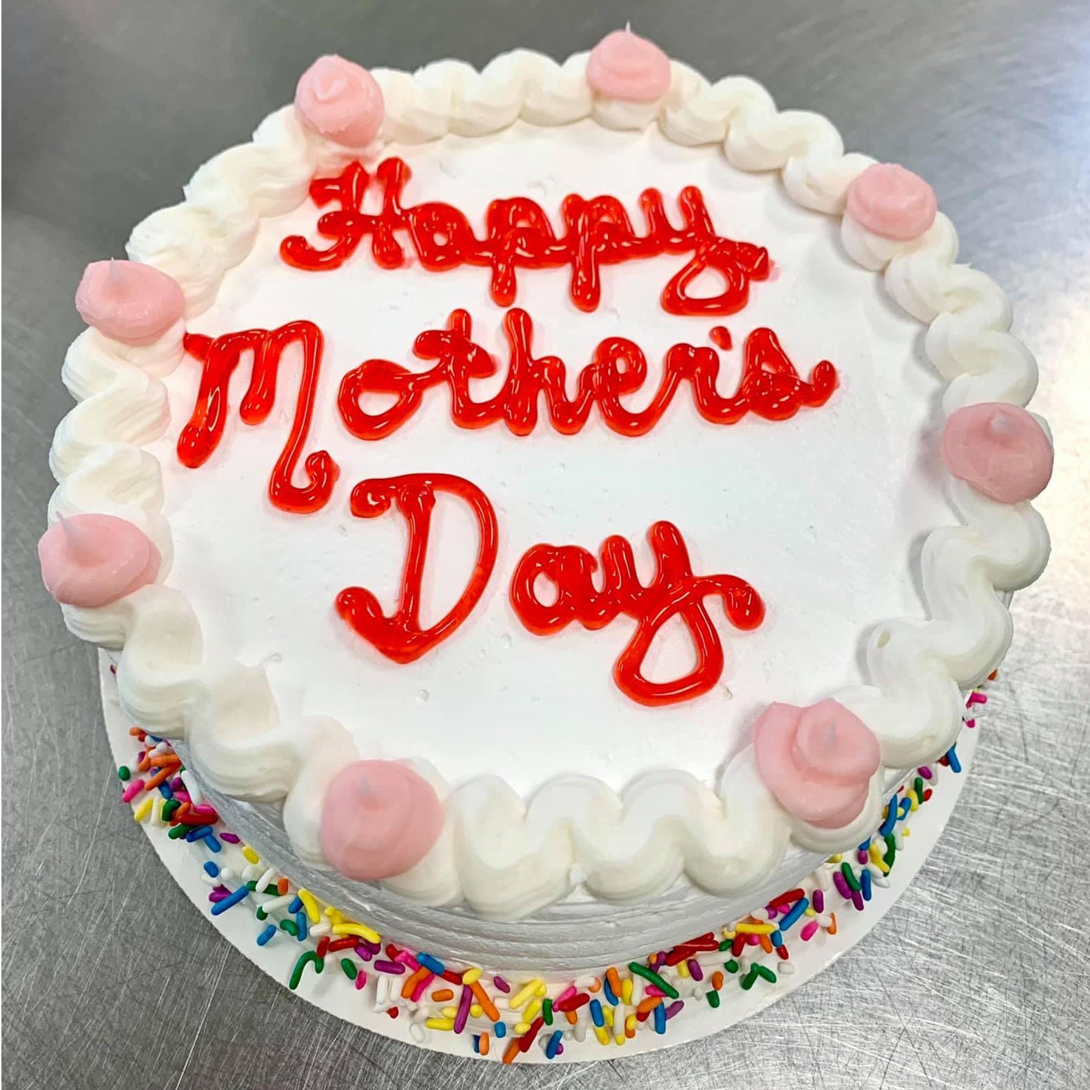 Small Round Ice Cream Cake Daddy O's Creamery